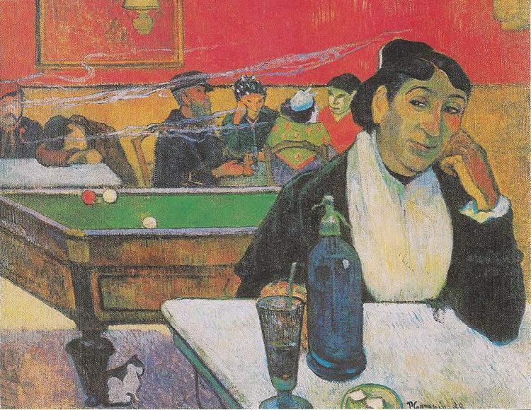 Paul Gauguin Cafe de nit a Arle china oil painting image